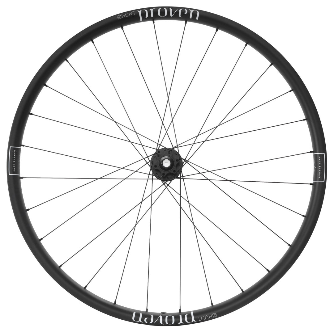 HUNT Proven Carbon Enduro 29" Disc Tubeless 15x 110 MTB FRONT Wheel 6B Race Bike