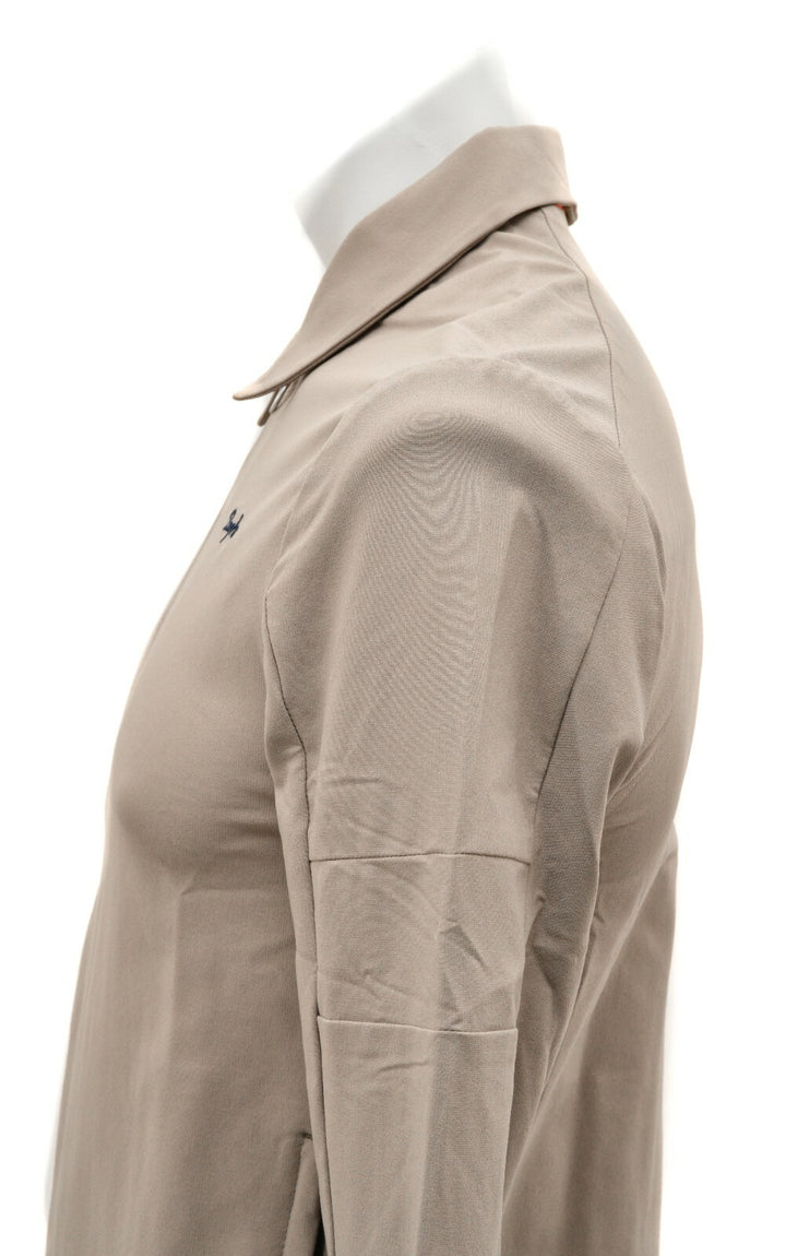 Rapha Loopback Jacket Men XS Tan Cycling Casual Lifestyle Zip-Up Coat Road Bike