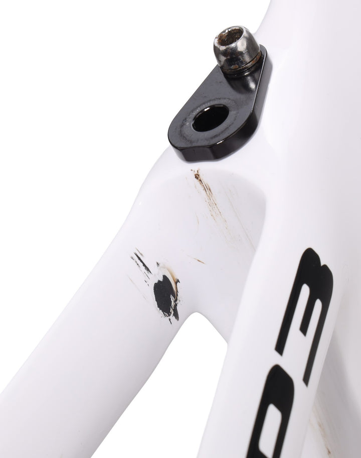 Cervelo P3 Carbon Aero Time Trial Bike Frameset 61cm WHTE/BLACK 700c Rim QR 2012