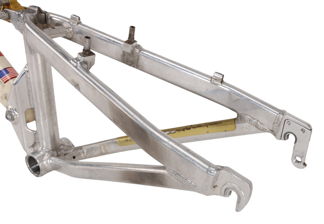 Trek Y22 OCLV Carbon Mtn Bike Frameset 26" LG 19.5" CREAM V-Brake 1997 FOR PARTS