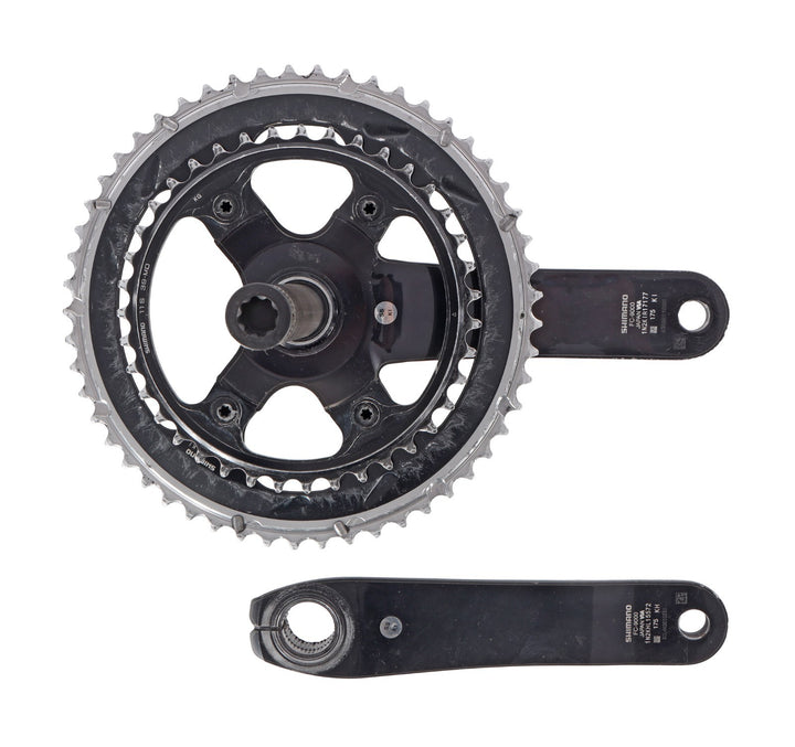 Shimano Dura-Ace FC-9000 Road Bike Crankset 2 x 11 Speed 175mm 53/39T 110 BCD