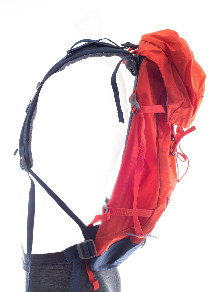 Deuter Guide Lite 30+ Mountaineering Backpack Cycling Commuter Pack Papaya-Navy