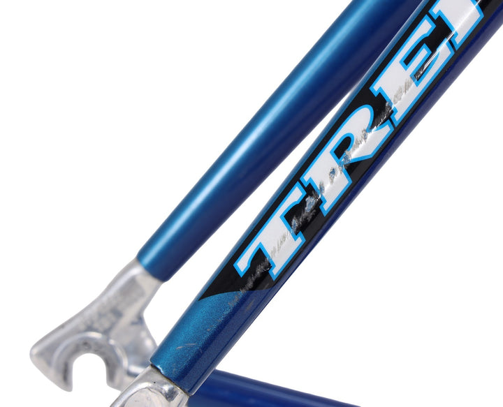 Trek Madone 5.2 OCLV 120 Carbon Road Bike Frameset XS 52cm Blue Rim QR USA 2006