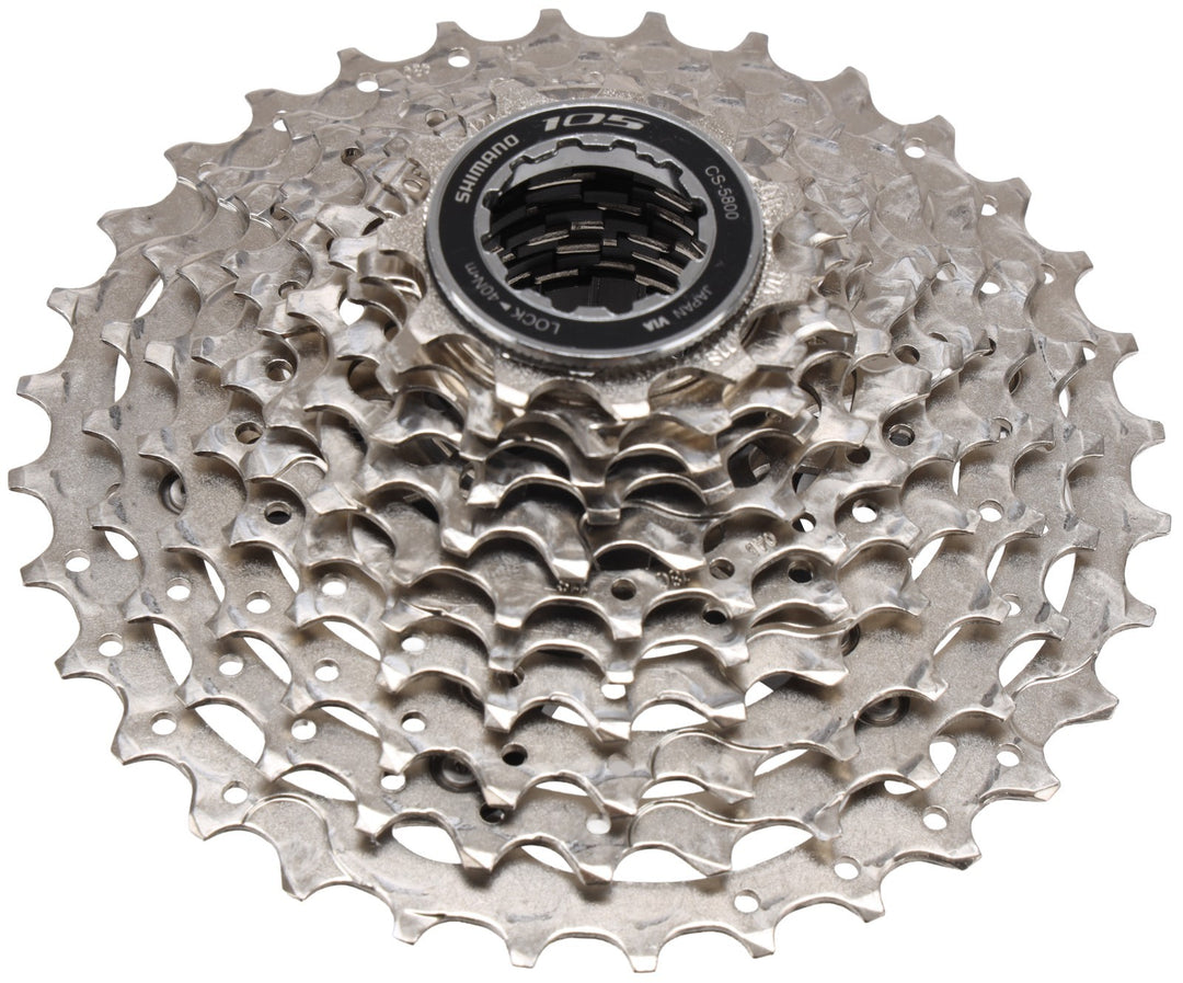 Shimano 105 CS-5800 11 Speed Road Bike Cassette 11-32T Hyperglide HG Steel Cogs