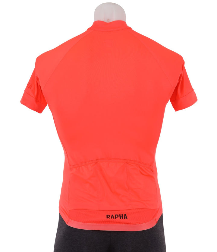 Rapha Pro Team Aero Short Sleeve Jersey Men SMALL Coral Road Bike Cycling