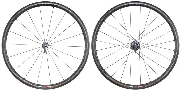 Zipp 202 Firecrest Carbon Clincher Road Wheelset Shimano 11 Sp 700c Rim Brake QR