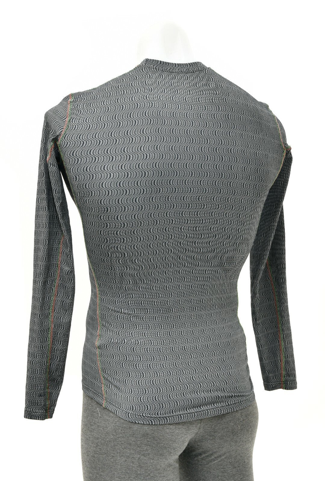 Giordana Ceramic Men Long Sleeve Base Layer SMALL Grey Road Bike Winter Training