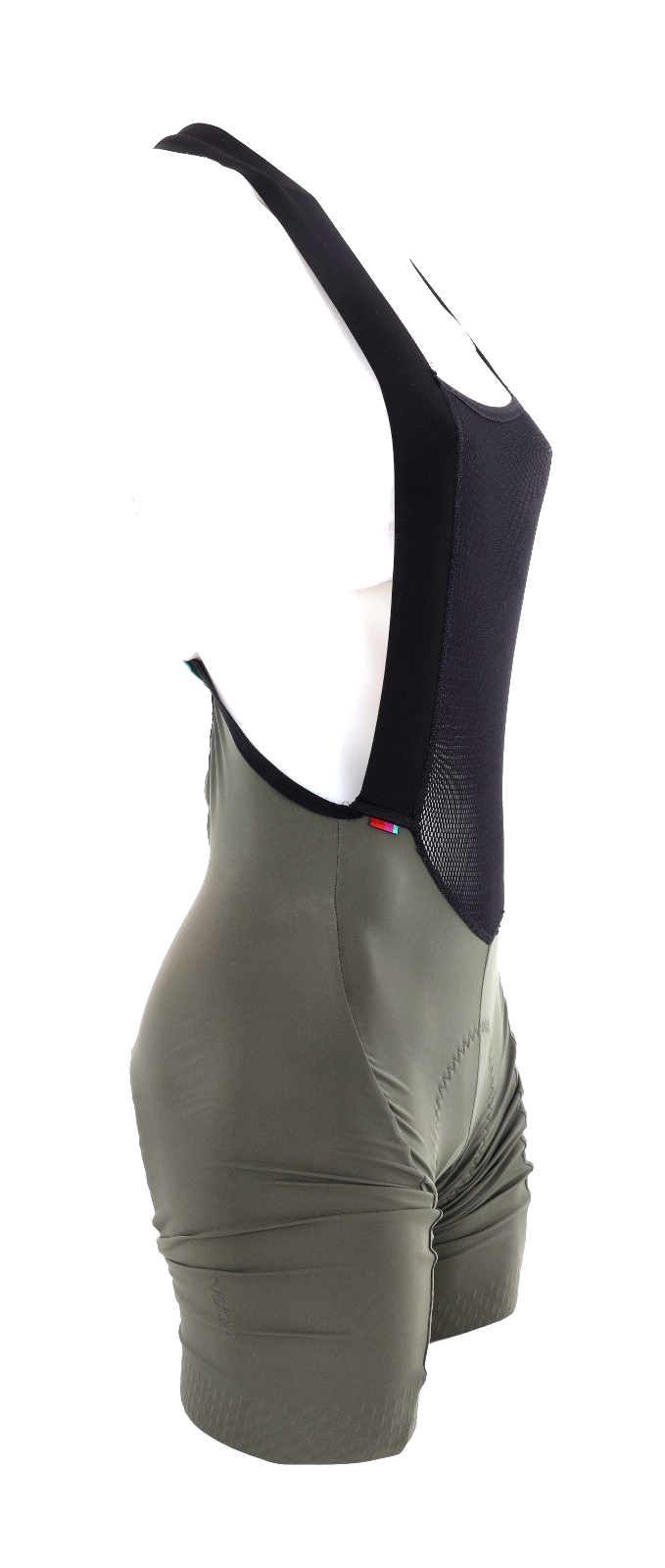 Velocio Signature Cycling Bib Short Women XS Green Road Bike Gravel Cycling