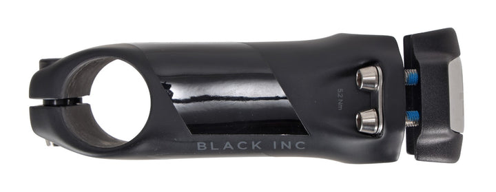 Black Inc Carbon Road Bike Stem 31.8 x 90mm 6º Black Gravel Titanium Hardware