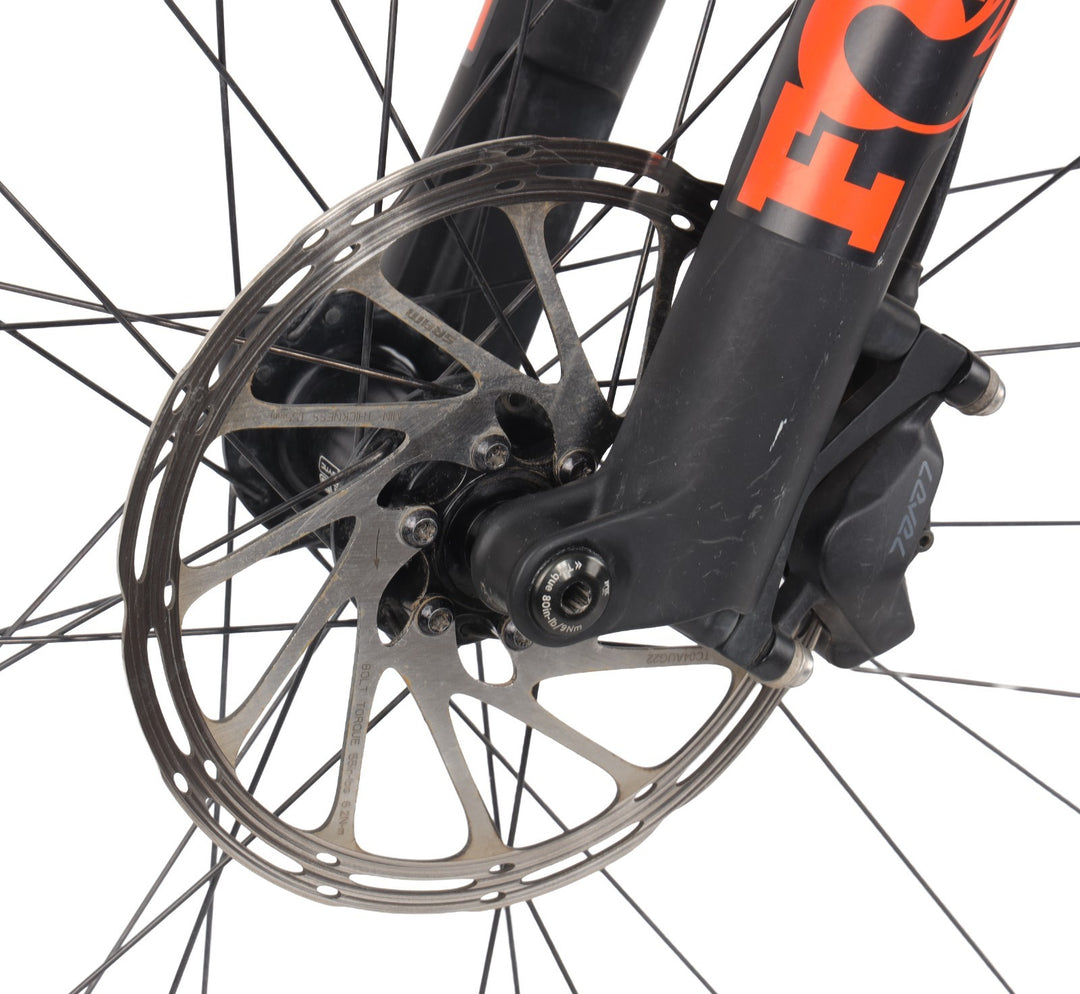 Spot Rocker Geared 29" Carbon Hardtail Mtn Bike 1x 11 Spd LG BLACK Fox SRAM 2023
