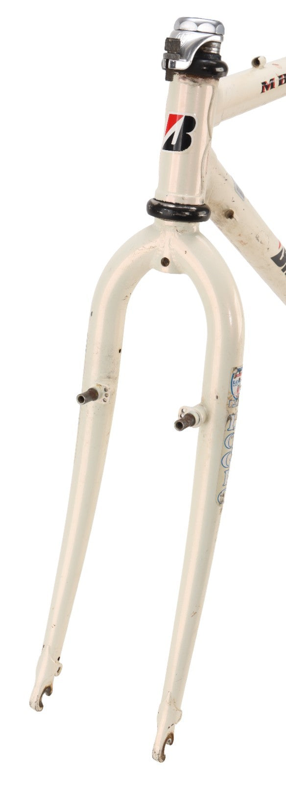 Bridgestone MB-1 Steel Mtn Bike Frameset XS Pearl Tusk Ritchey Logic RARE 1993