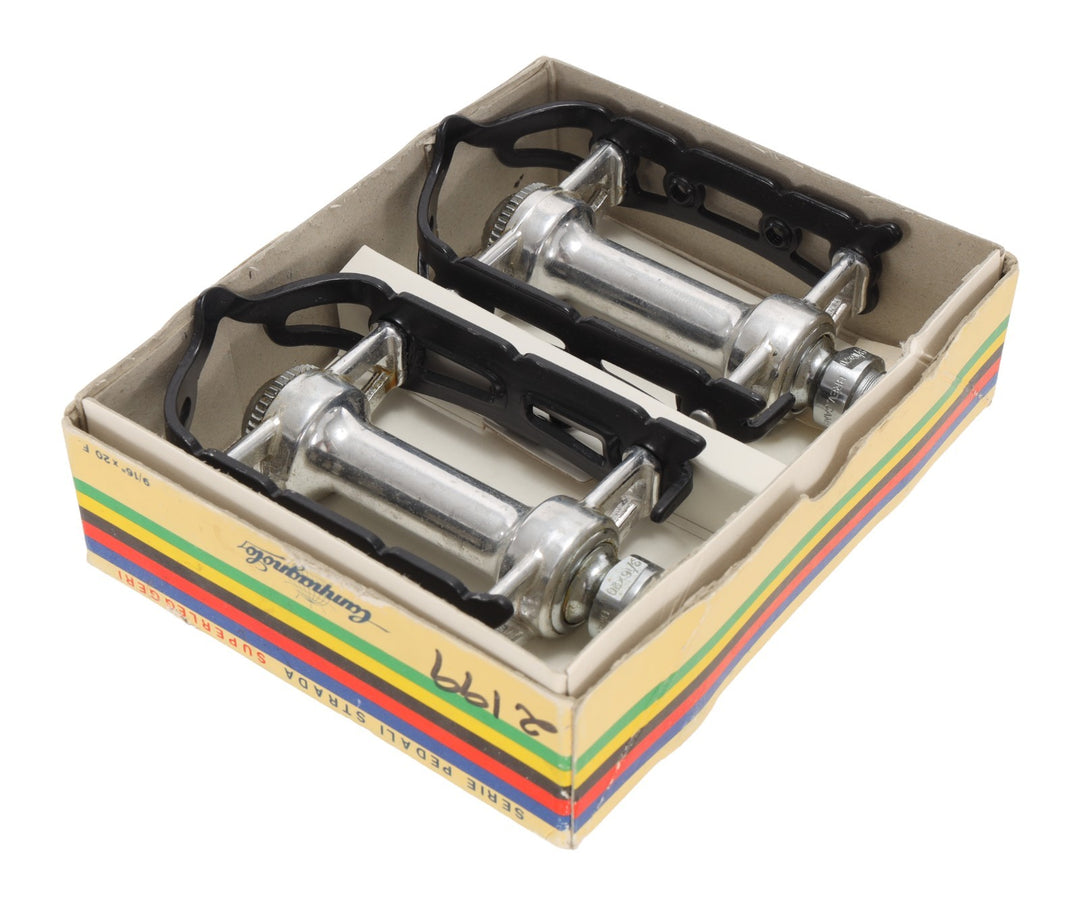 Campagnolo Record Strada Superleggeri SL Road Bike Pedals 9/16" Steel Spindle