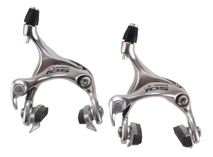 Shimano 105 BR-5600 Road Bike Dual Pivot Rim Brake Caliper Set SILVER F + R