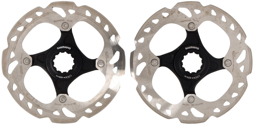 Shimano SM-RT81-SS Center Lock Disc Brake Rotors 140mm 1 PAIR Road Bike