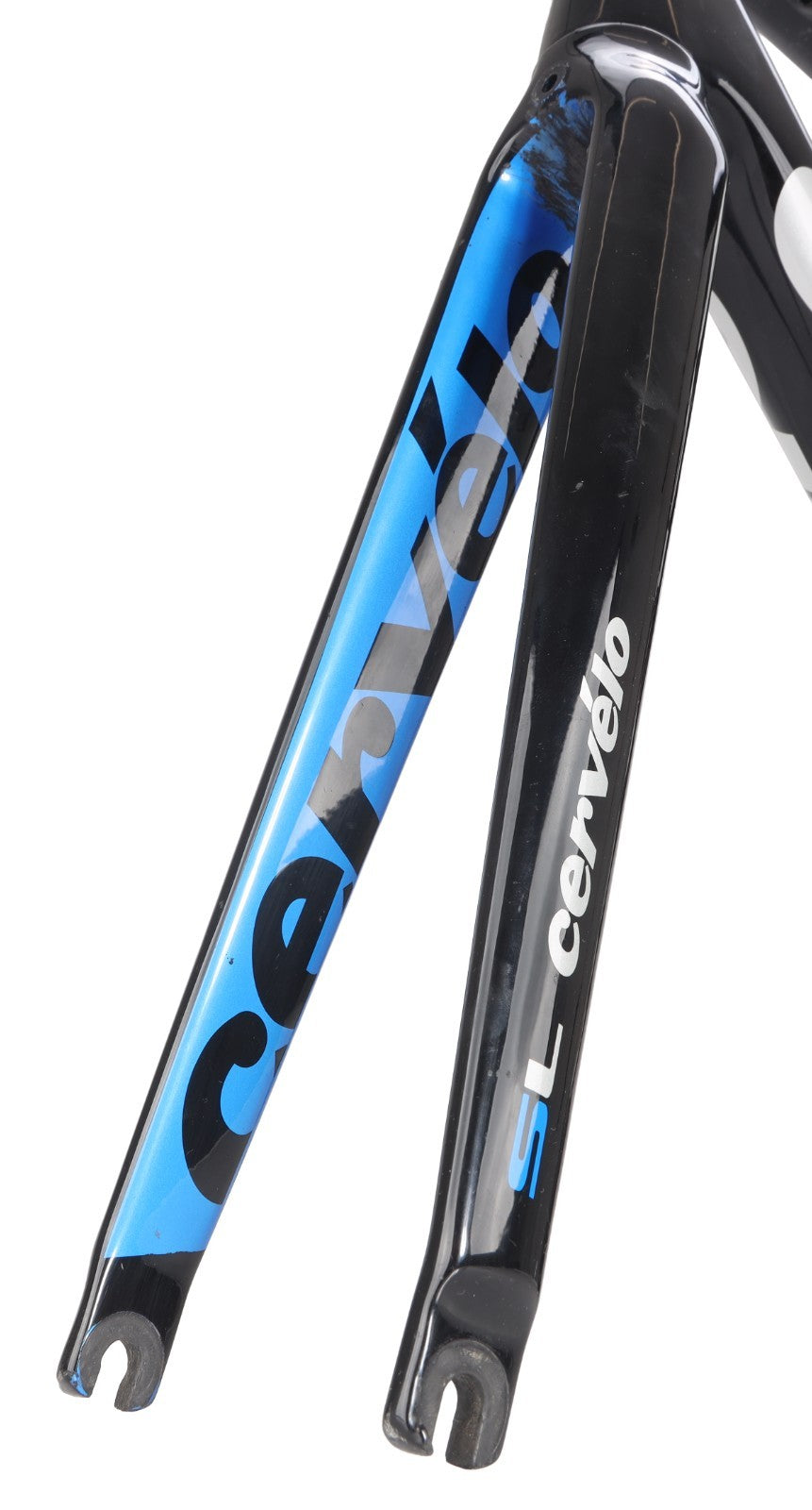 Cervelo R3 Carbon Road Bike Frameset 54cm BLACK/SILVER 700c QR Rim Brake 2015