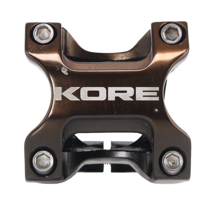 KORE Repute Mountain Bike Stem 31.8 x 35mm 0° 1 1/8" MTB Deep Bronze Black