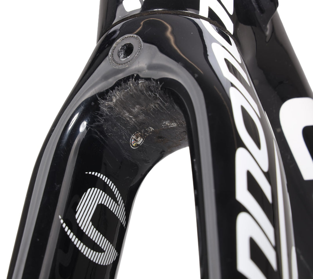 Cannondale SuperSix EVO Hi-MOD Carbon Road Frameset 63cm WHITE 700c Rim QR 2014