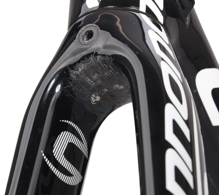 Cannondale SuperSix EVO Hi-MOD Carbon Road Frameset 63cm WHITE 700c Rim QR 2014