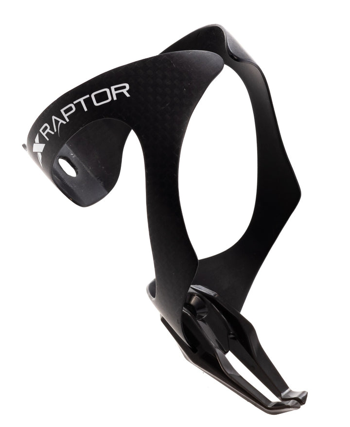 XLAB Raptor Reversible Carbon Water Bottle Cage Matte Black Triathlon Race Bike