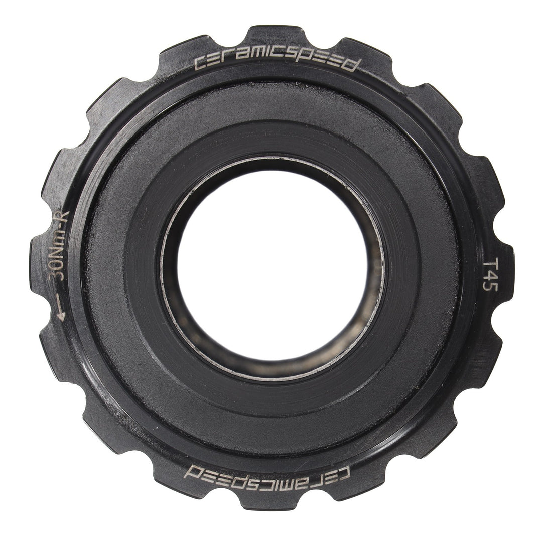 CeramicSpeed T45 Bottom Bracket For Shimano Road Bike 24mm Black Standard Race