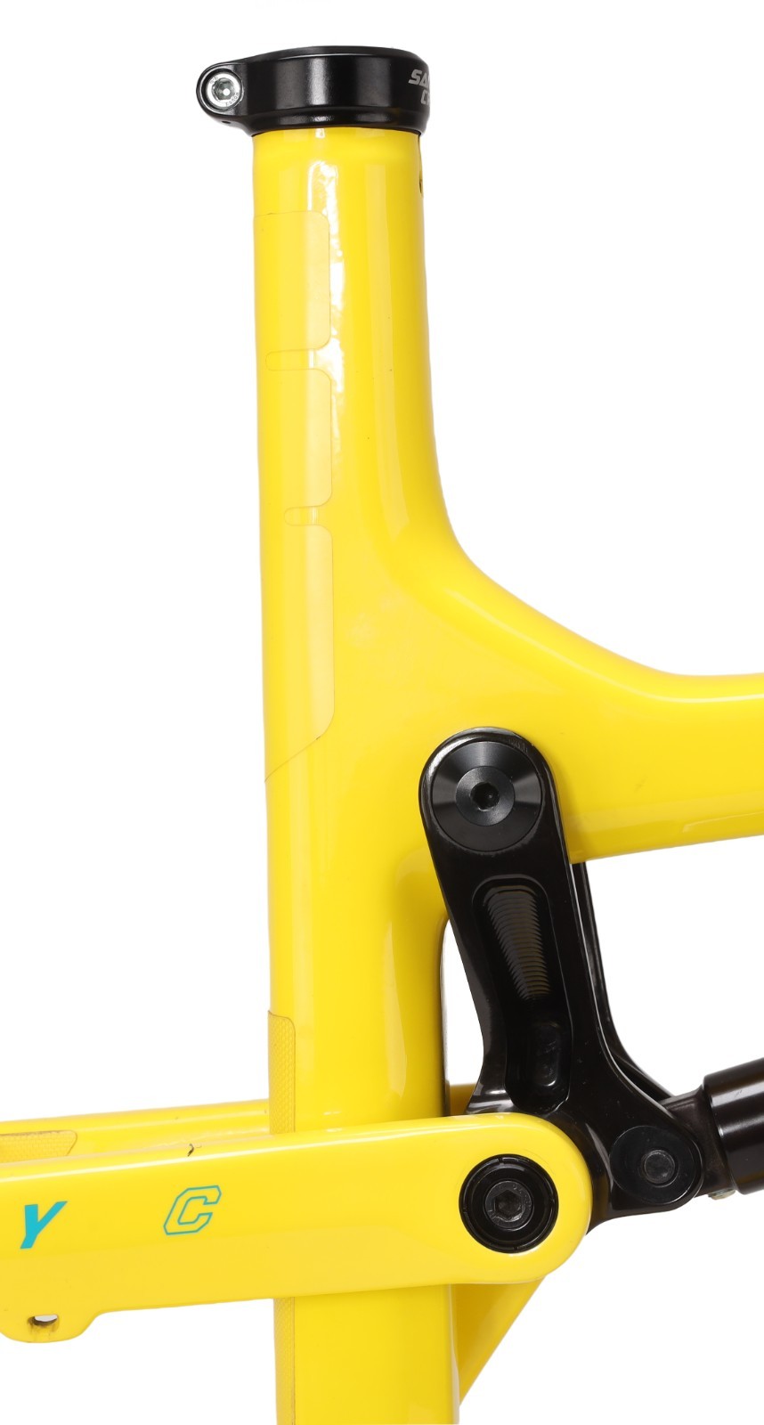 Santa Cruz Tallboy C Carbon Mtn Bike 29/27.5" Disc Frameset XL YELLOW Fox 2017