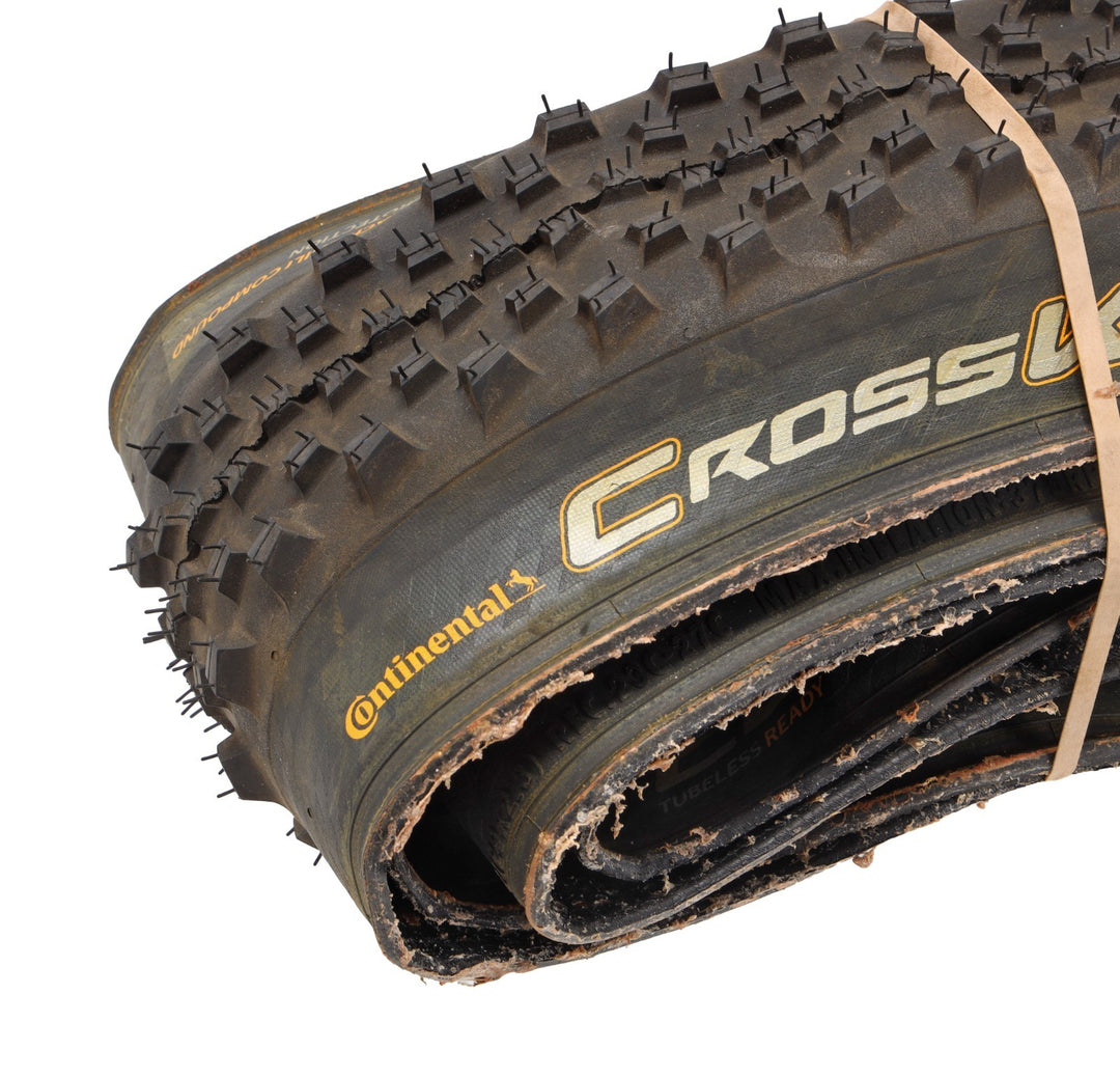Continental Cross & Mountain King Tubeless Mountain Bike Tires PAIR 29 x 2.3" XC
