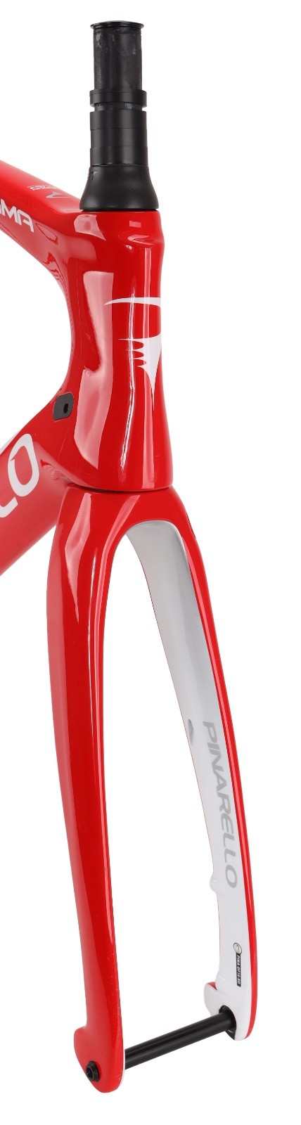 Pinarello Dogma F10 Disc Carbon Road Bike Frameset 56cm Red White Italy 2020
