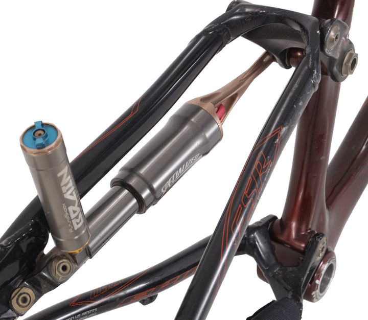 Specialized Epic Marathon Carbon Mtn Bike Frameset 26" MED Red FACT Brain 2008