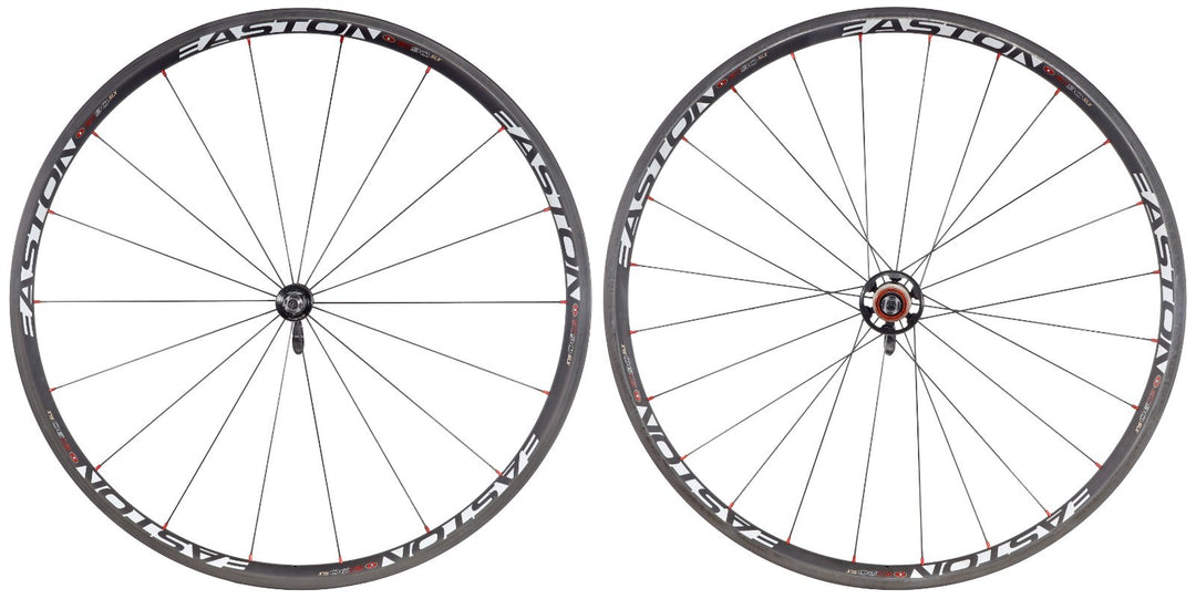Easton EC90 SLX Carbon Tubular Road Wheelset Shimano 11 Spd 700c Rim Brake QR R4