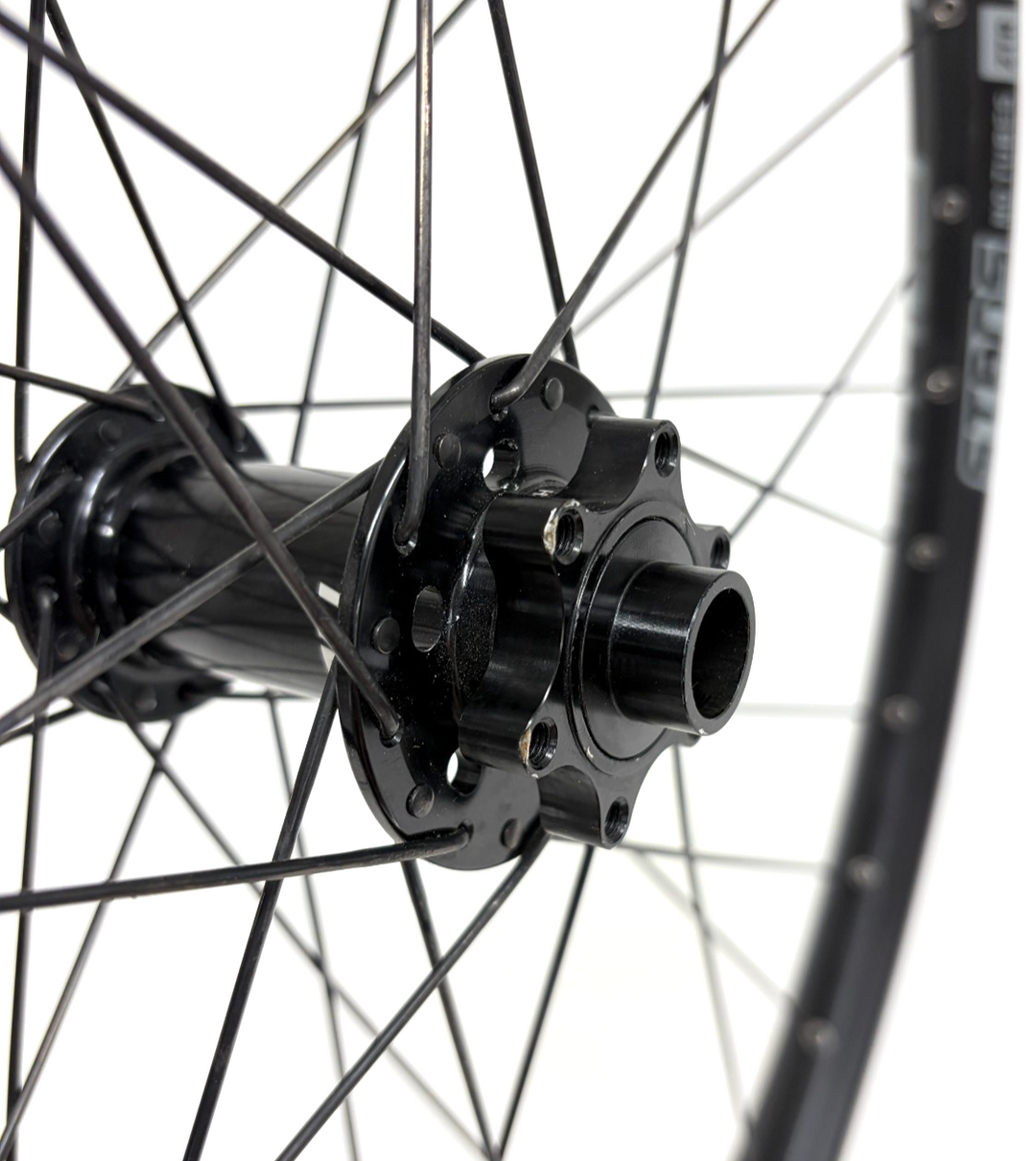 Stan's NoTubes Flow S1 Tubeless 27.5" Mtn Bike FRONT Wheel 15x 110mm 6B Disc NEO