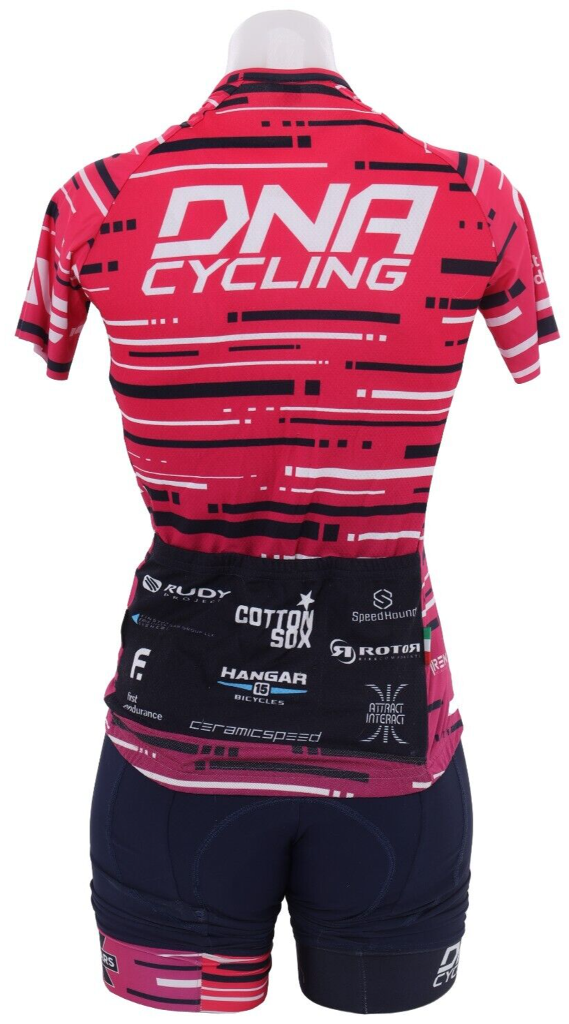 DNA Cycling Women Pro Team Short Sleeve Kit XS/SMALL Pink Road Bike UCI