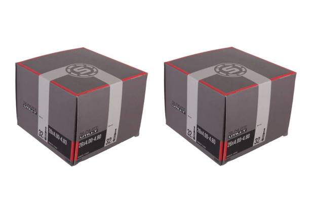 Sunlite Utili-T Fat Bike 26 x 4.00-4.80" Inner Tube PAIR 32mm Presta Valve