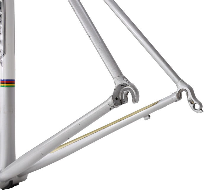 Ritchey Road Logic Steel Bike Frameset 59cm WCS Carbon SILVER 700c 1" Chris King