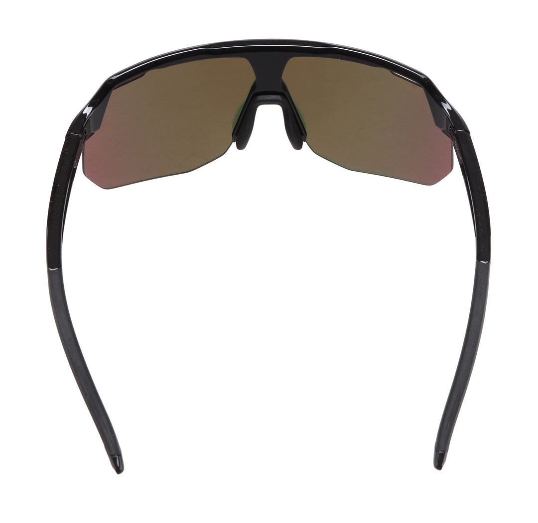 Smith Motive Cycling Sunglasses Black Frame ChromaPop Red Mirror Cat 3 w/Hat