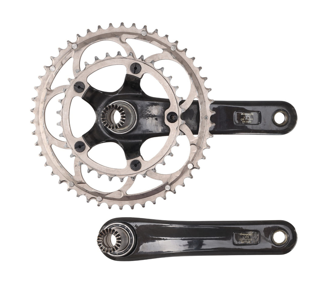 Campagnolo Record CT 2 x 10 Speed Carbon Road Bike Crankset 175mm 50/34T w/BB