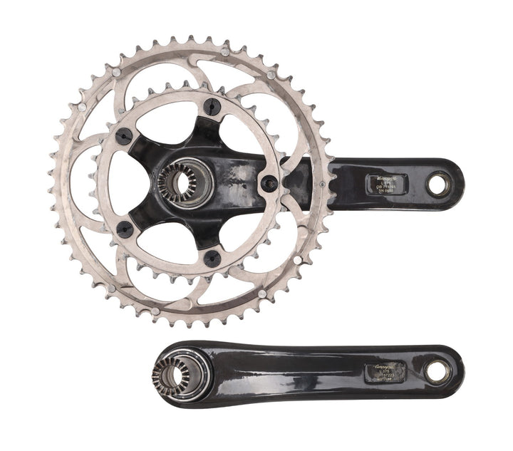 Campagnolo Record CT 2 x 10 Speed Carbon Road Bike Crankset 175mm 50/34T w/BB