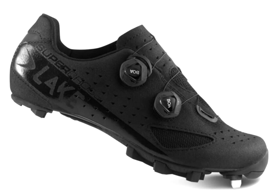 Lake MX238 Supercross Shoes EU 39 US Men 7 2 Bolt BLACK BOA Wire Dial MTB Cross