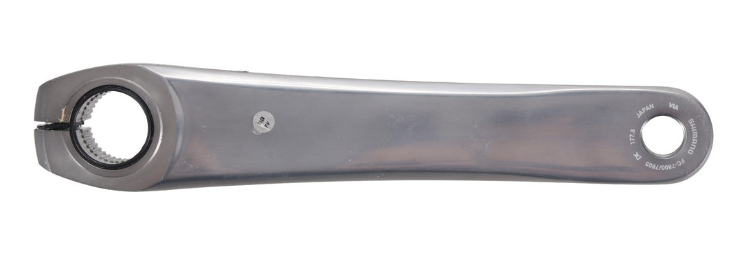 Shimano Dura-Ace FC-7800 Left Road Bike Crank Arm 177.5mm 10 Speed Gray Race