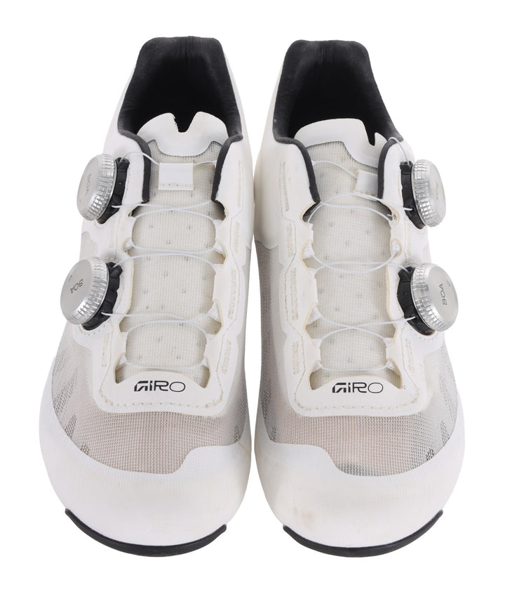 Giro Imperial II Carbon Road Bike Shoes EU 38 US Men 5.5 White 3 Bolt BOA Race