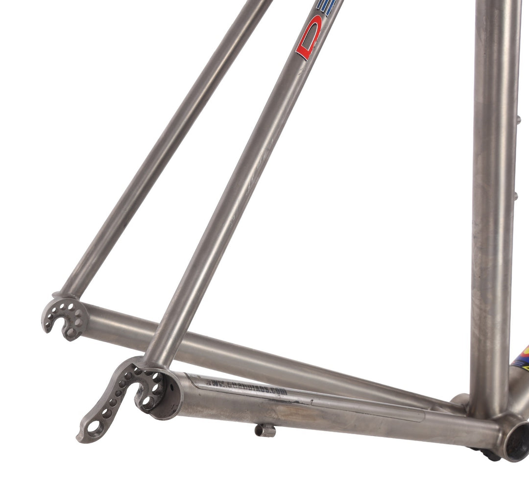 DEAN Bikes Super-Lite Titanium Road Bike Frame 62cm QR Rim Brake USA Gravel CX