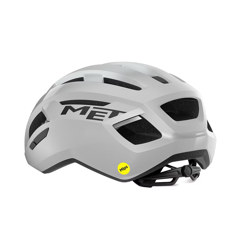 MET Vinci MIPS Cycling Helmet LARGE 58-61cm Gloss White Road Bike Gravel Race CX