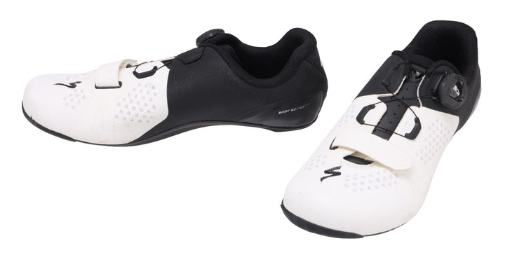 Specialized Torch 2.0 Carbon Road Bike Shoes EU 41 Men US 8 White/Black 3-Bolt