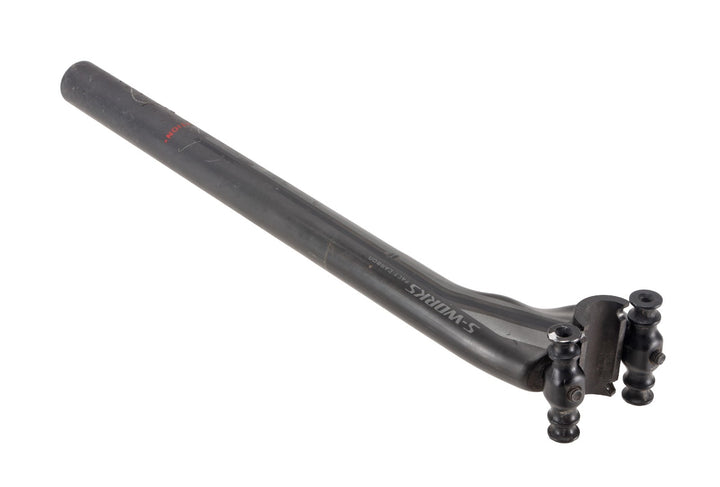 Specialized S-Works FACT Carbon 27.2x350mm Road Bike Seatpost 25mm Setback 7x7mm