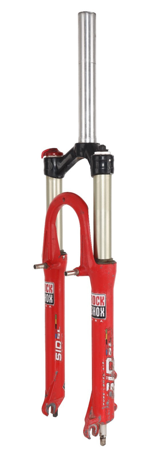 RockShox SID SL 26" Mtn Bike PURE Dual Air Fork 63/80mm 1-1/8" QR V-Brake Disc