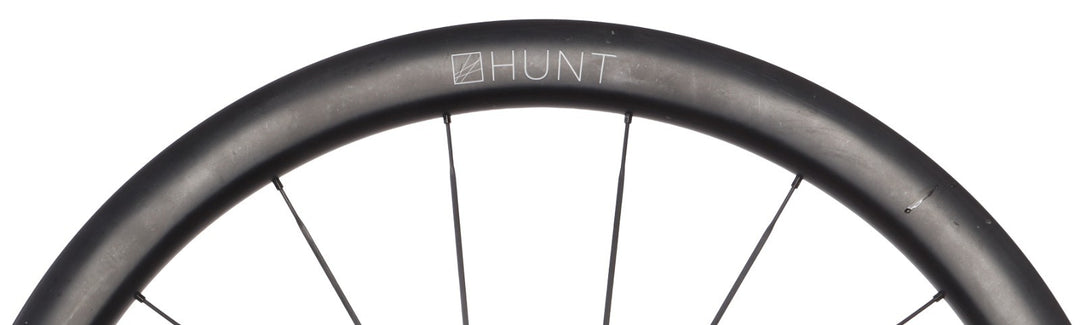HUNT 44 Aerodynamicist UD Carbon Spoke Disc Tubeless FRONT Road Wheel 700c EZO