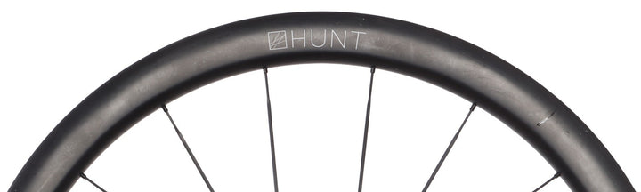 HUNT 44 Aerodynamicist UD Carbon Spoke Disc Tubeless FRONT Road Wheel 700c EZO