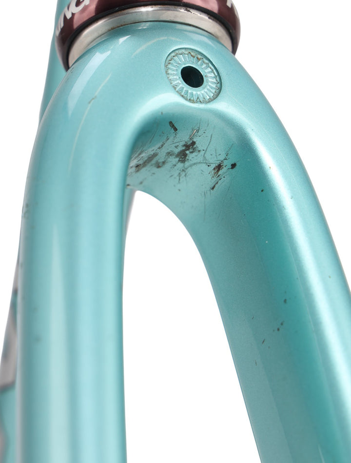Serotta Colorado Ti CTi Road Bike Frameset XS 50cm 650c TEAL Rim QR USA Made