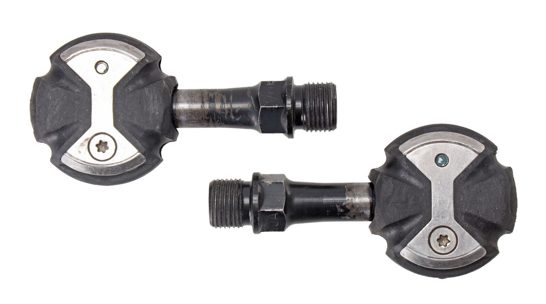 Speedplay Zero Clipless Road Bike Pedals Black 53mm Chromoly 4 Bolt Tri Race TT