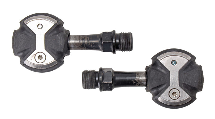 Speedplay Zero Clipless Road Bike Pedals Black 53mm Chromoly 4 Bolt Tri Race TT