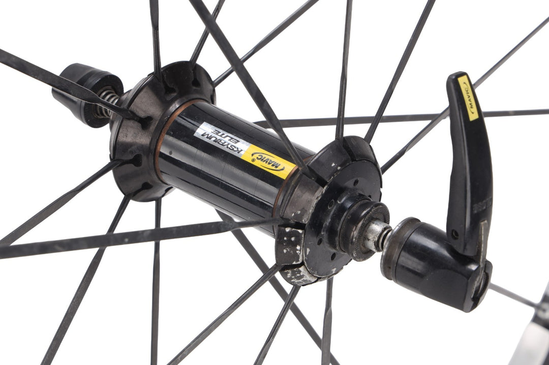 Mavic Ksyrium Elite Alloy Clincher FRONT Road Bike Wheel Rim Brake 700c QR Race